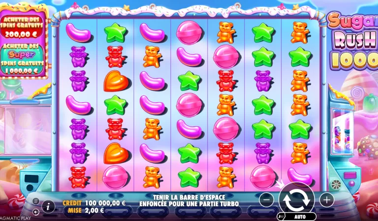 Sugar Rush 1000 : avis éditorial sur la slot de Pragmatic Play