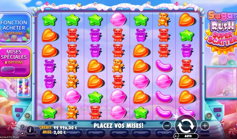 Sugar Rush Super Scatter : revue éditoriale du slot et de ses mécaniques