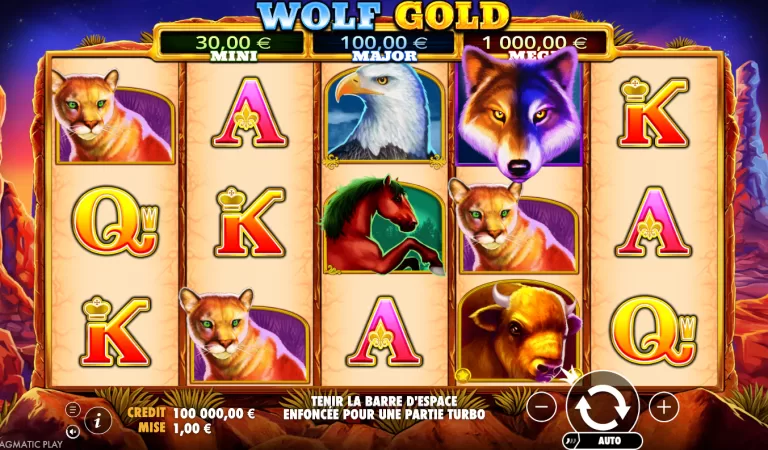 Wolf Gold : revue complète du slot de Pragmatic Play